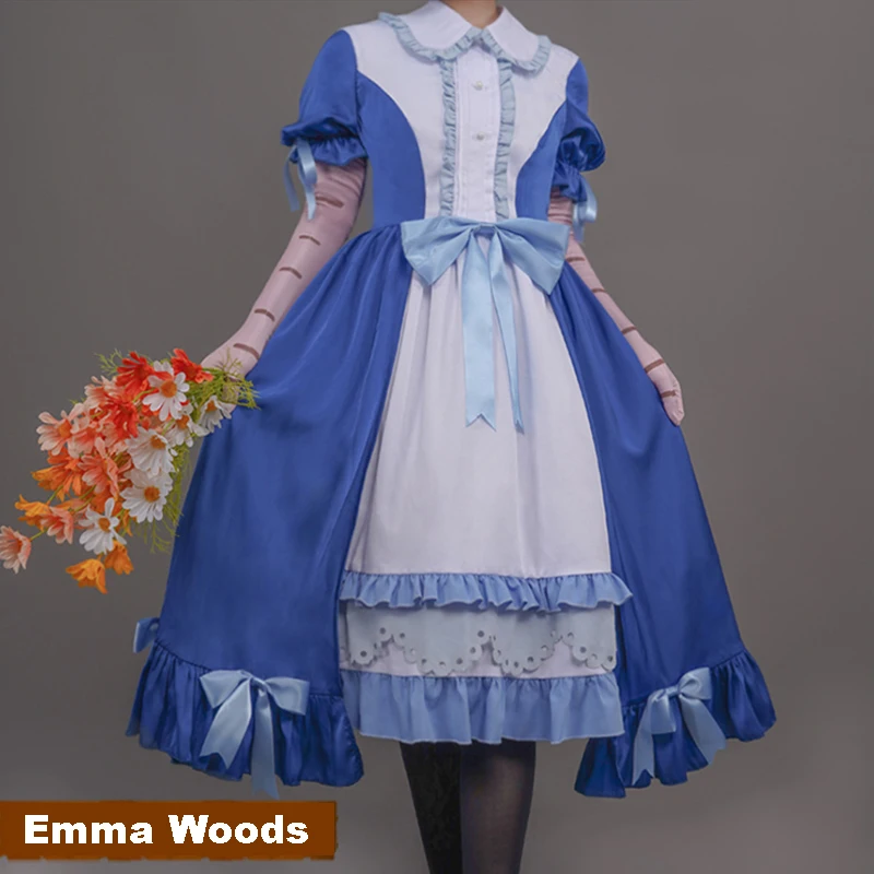 

Game Identity V Cosplay Costumes Survivor Emma Woods Gardener Cosplay Costume Masquerade Skin Uniforms Clothes Dresses Suits New