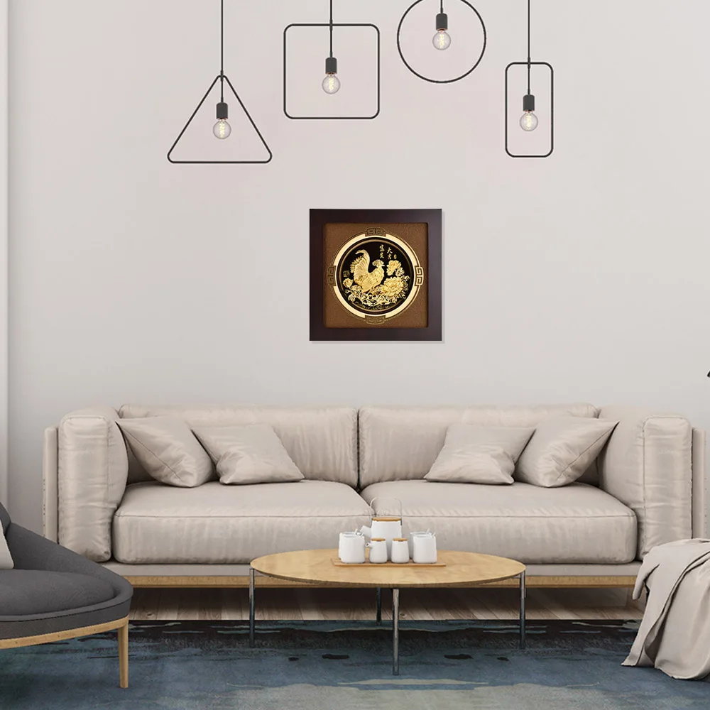 Asklove 3D картина из золотой фольги настенные картины золотые подарки фотографии