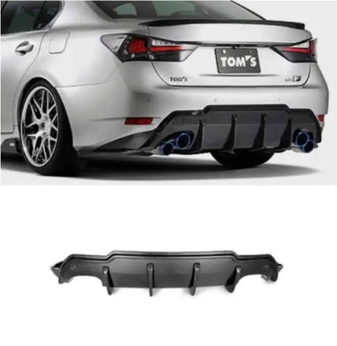 Корпус из углеродного волокна комплект автомобиль передний диффузор губа на