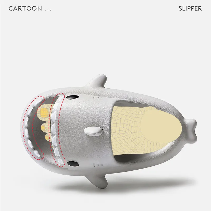 

Children's Slippers Eva 3D Shark Summer Beach Shoes For Boys Girls Waterproof Antiskid Bathroom Kids Slippers Soft Baby Shoe