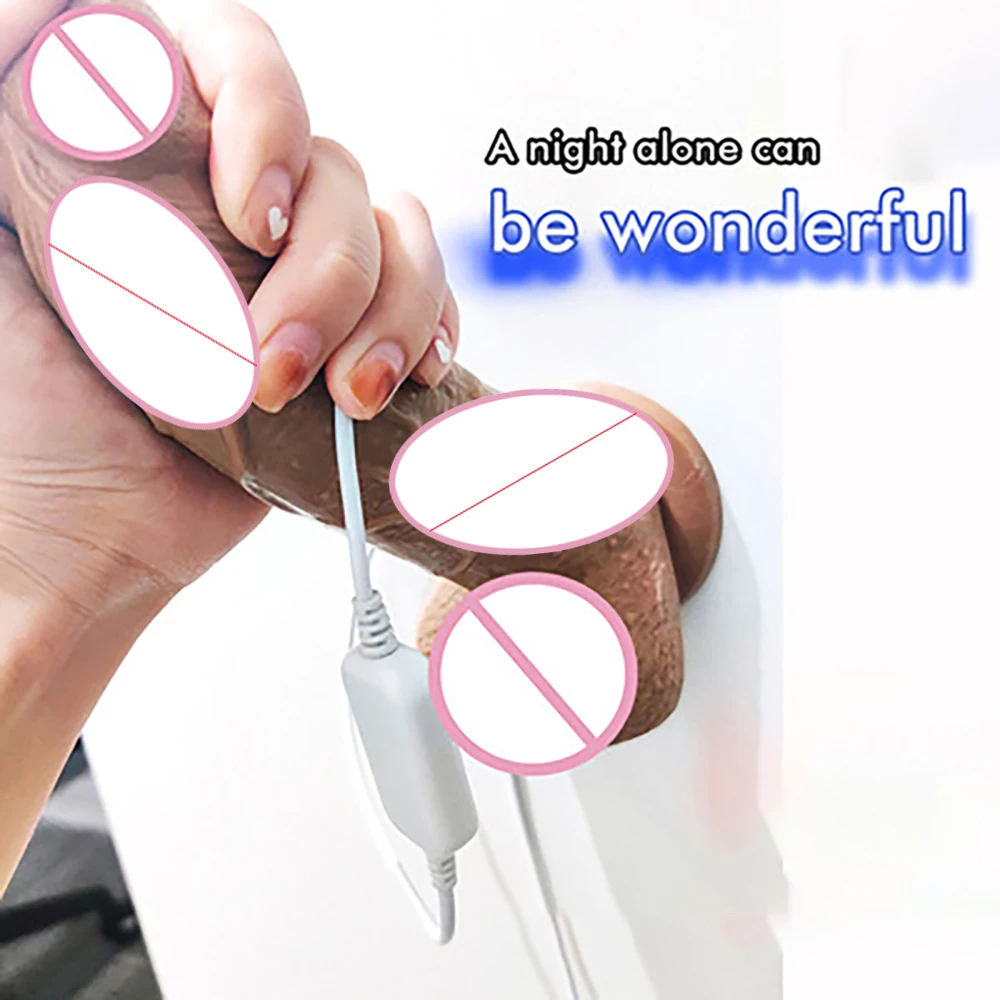 7 частоты имитация пениса стрейч качели Вибраторы на присоске большая игрушка