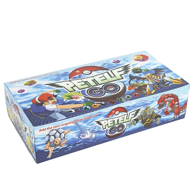 Действий 8 шт./компл. Pokeballs с коробкой Пикачу Рисунок игрушки для детей, подарок на день рождения, Pokect Mansters Пикачу Pokeballs модель игрушки