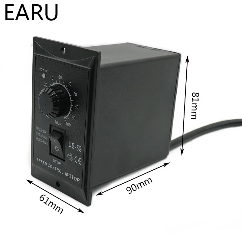 Точечный регулятор скорости двигателя 400 Вт 220 В переменного тока 50/60 Гц США