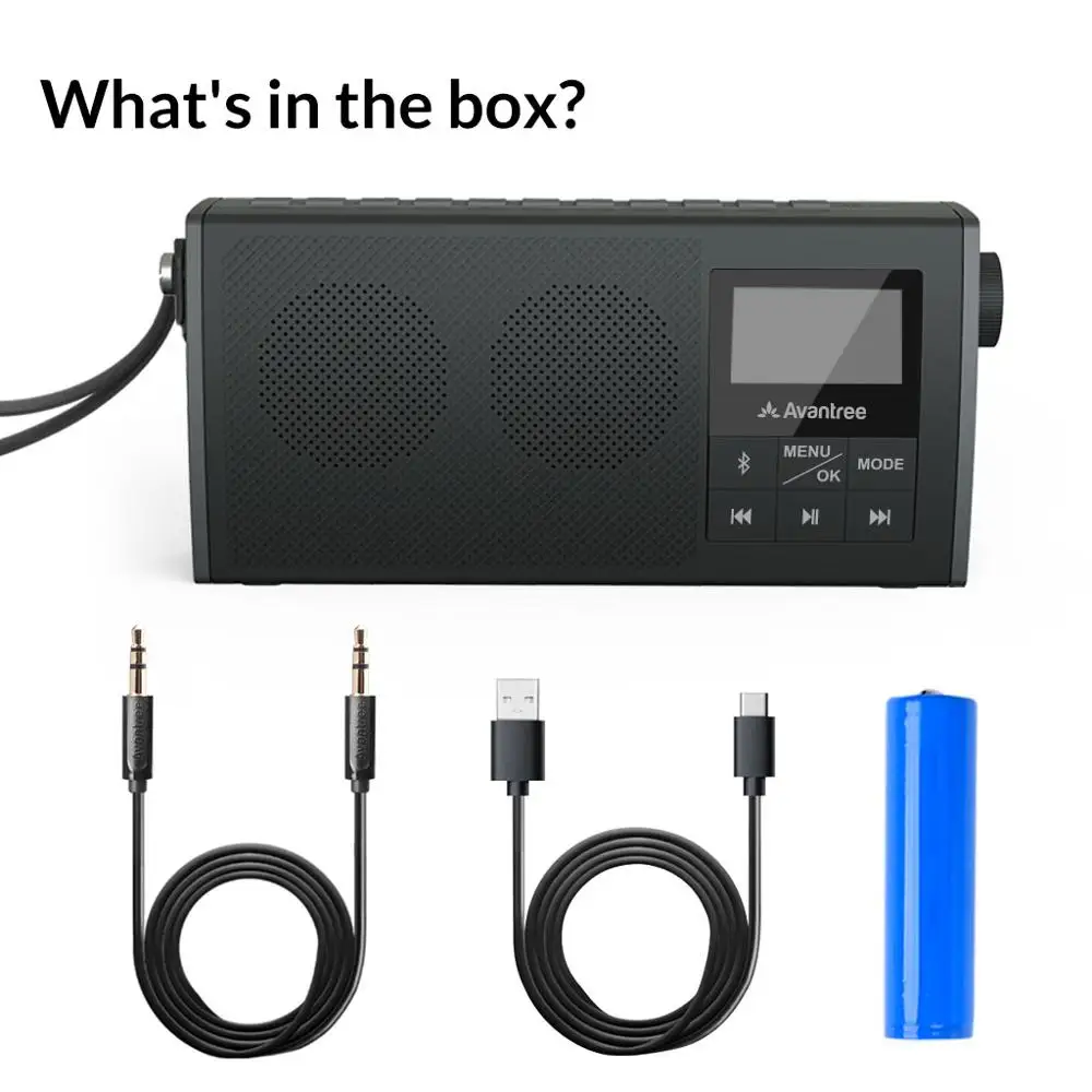 Портативное FM-радио и Bluetooth 5 0 2 в 1 с выдвижным динамиком | Электроника
