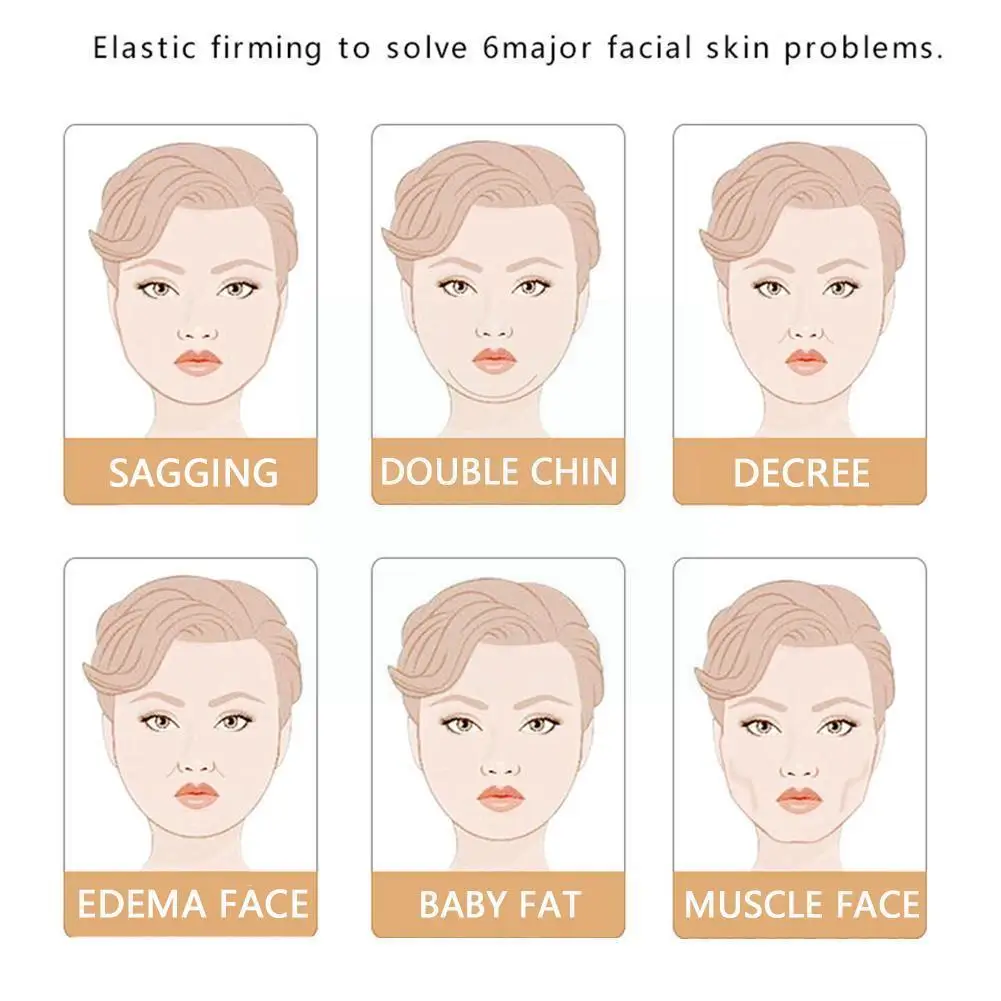 

V Face Hydrogel Lifting Firming Anti-aging Bandage Ear Hanging Face V M8n8