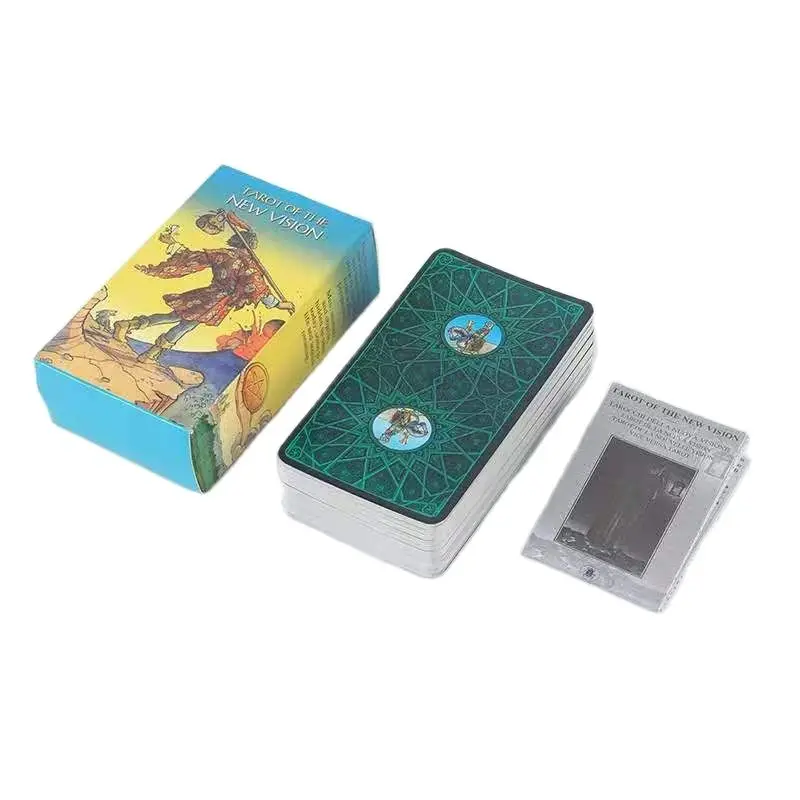 

Hot Sell HD Rider Tarot Cards Cards Factory Made High Quality Smith Tarot Deck New Vision tarot Cards Party Divination Game