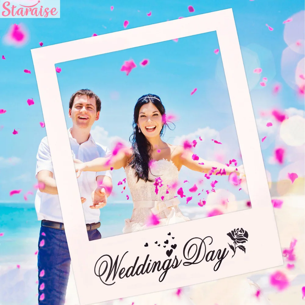 Staraise Mr Mrs Just sevened Fun Photo Booth Реквизит для невесты, жениха, свадебная декоративная фотобудка, вечерние принадлежности для свадебного душа