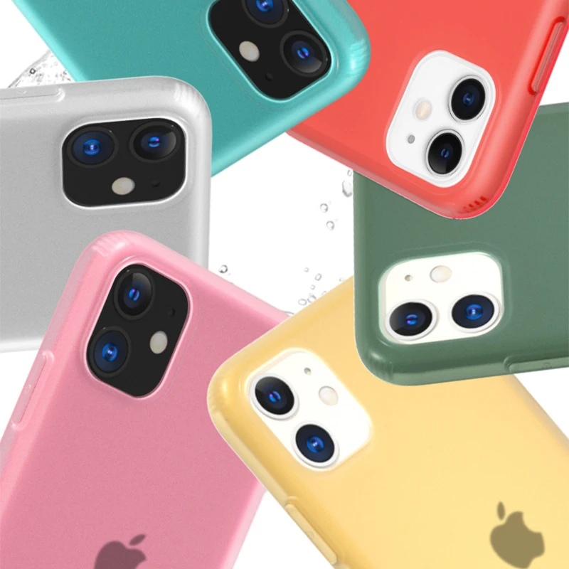 Гладкий силиконовый чехол Macaron для телефона iPhone 8 7 6s Plus 10 11 Pro XS Max XR iPhone11 11pro 8Plus