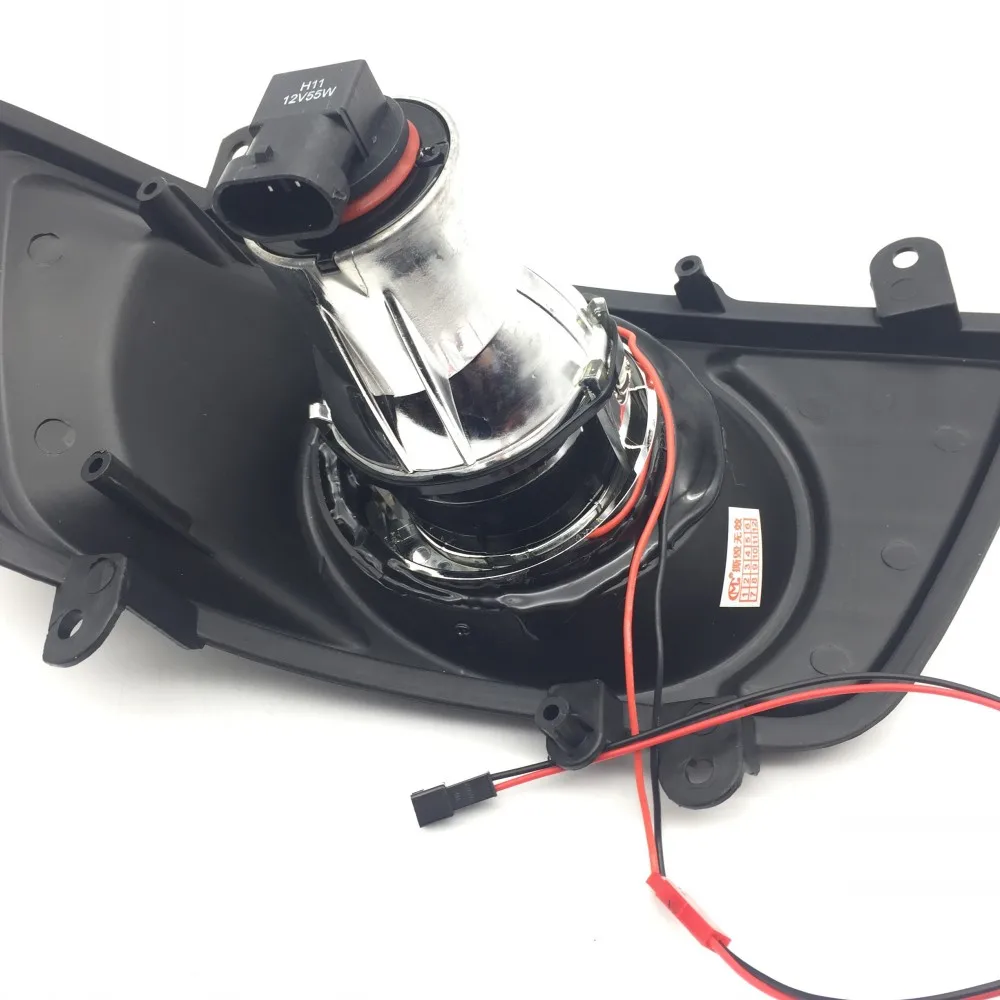 Светодиодсветодиодный дневные ходовые огни DRL линзы проектора H11 55 Вт