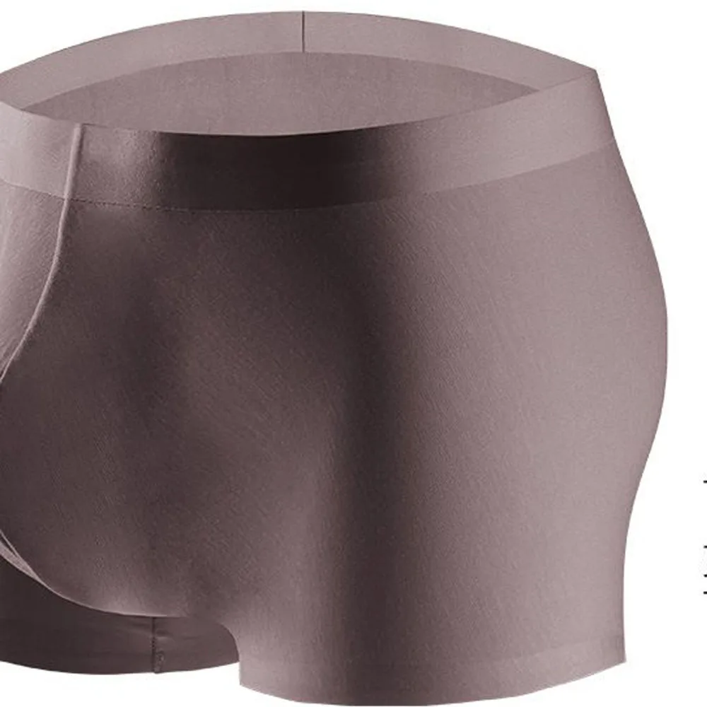 3pcs Men Underwear 50S superfine Lenjing Modal Shot Pants 3D youth pure color seamless underwear boxer male‘s business boxer