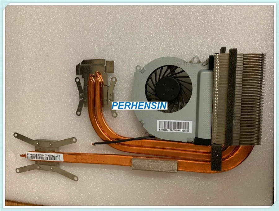 

Для MSI GE70 MS-1759 1756 1759 17.3 CPU охлаждающий вентилятор с радиатором E312500262CA9 PAAD06015SL