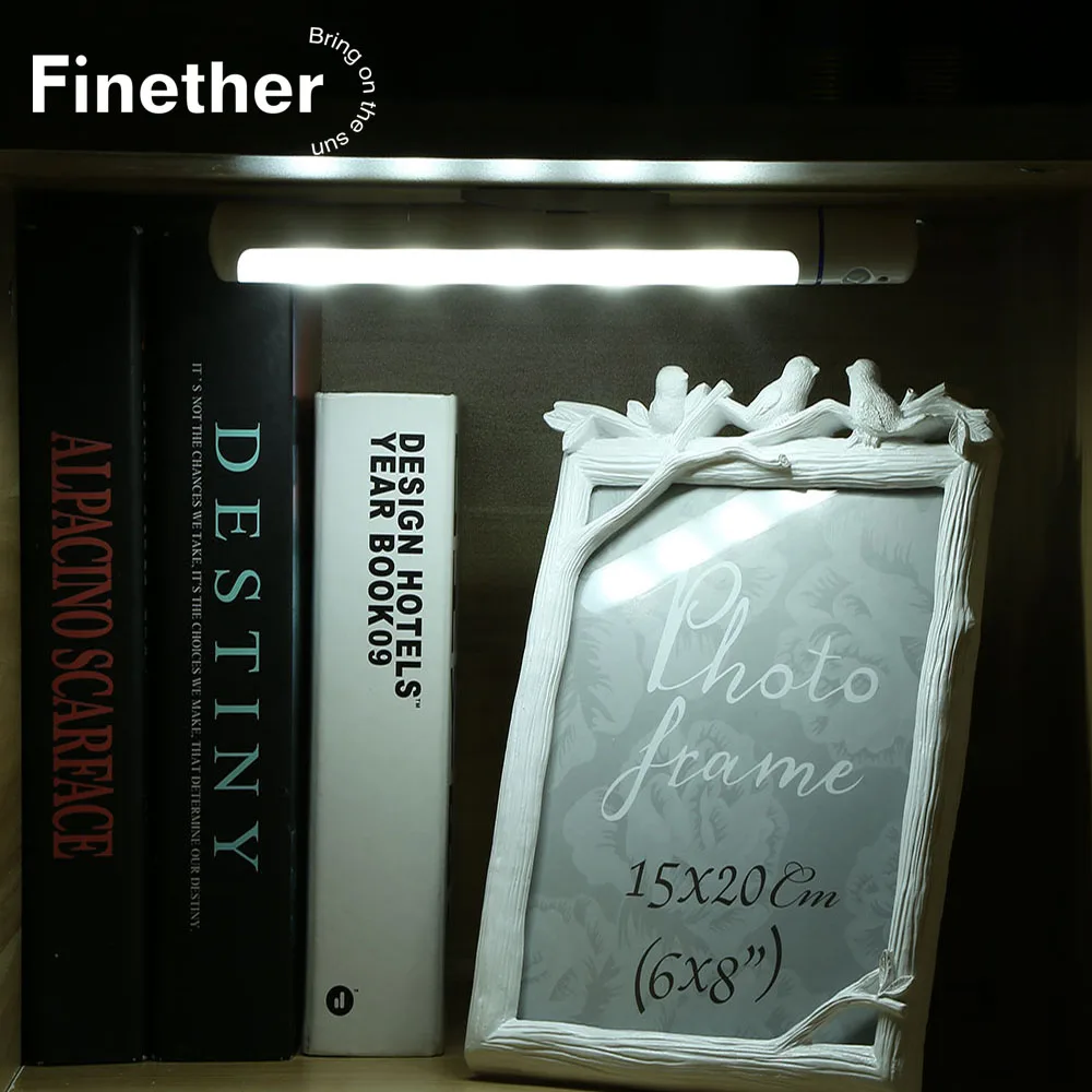 PIR датчик движения вращающаяся Светодиодная лампа для шкафа Магнитная