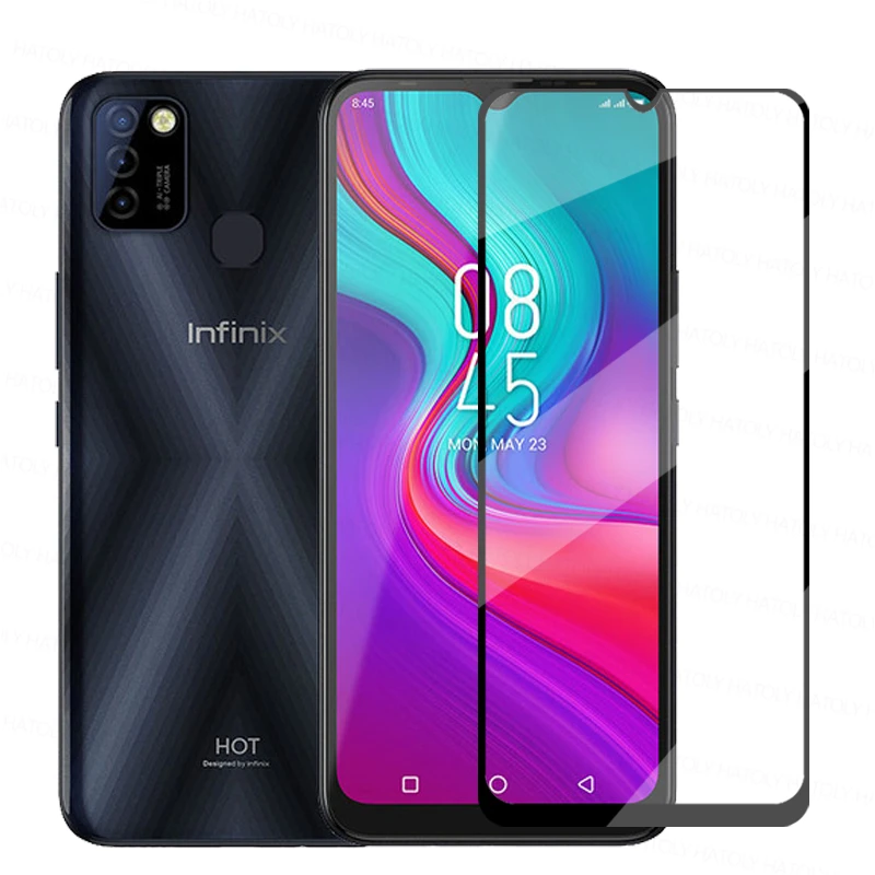 Protector de pantalla 9H para Infinix Hot 10 Lite, cristal templado, pel&iacute;cula protectora para Infinix Hot 10 Lite-0