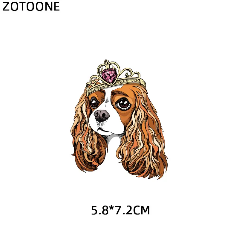 ZOTOONE Милая нашивка единорога утюжок на собачьем медвежонком патчи с