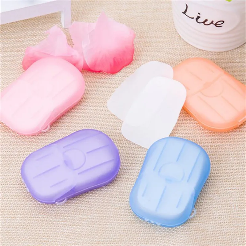 Портативная бумага для мыла 40-120 шт. в коробке мытья рук дезинфекции