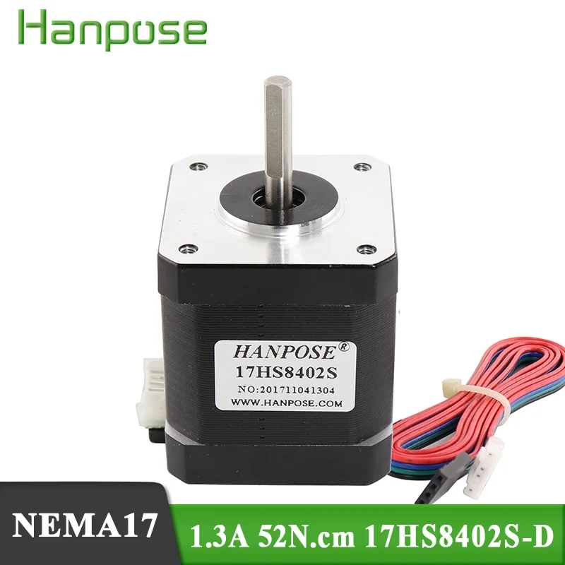 nema17 motor nema 17 de 48 mm a 52n. cm motor 42bygh 4-chumbo para motor alimentador automático peça Motor de passo