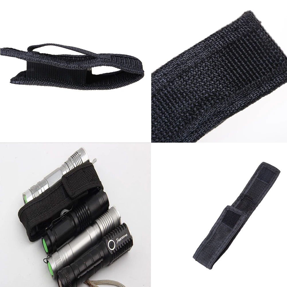 

1Pcs 14cm LED Flashlight Bag Holder Flashlight Torch Belt Bag