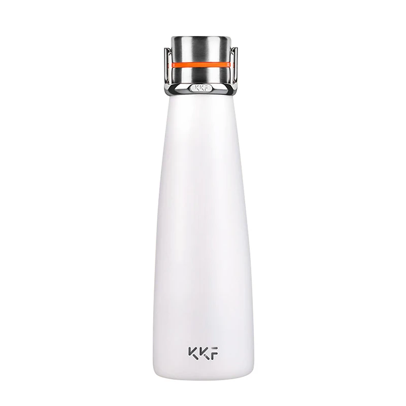 White XIAOMI MiJia kkf KISSKISSFISH SU-47WS умный вакуумный термос бутылка для воды термос чашка портативные бутылки для воды - Цвет: White