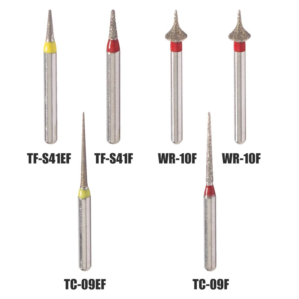 Зубов боры алмазный бор межзубных эмаль снижение набор сверл для