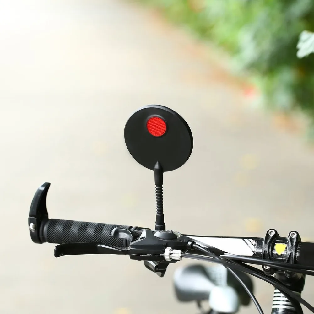 1 шт. Зеркало для велосипеда руль гибкое зеркало заднего вида черный новейший