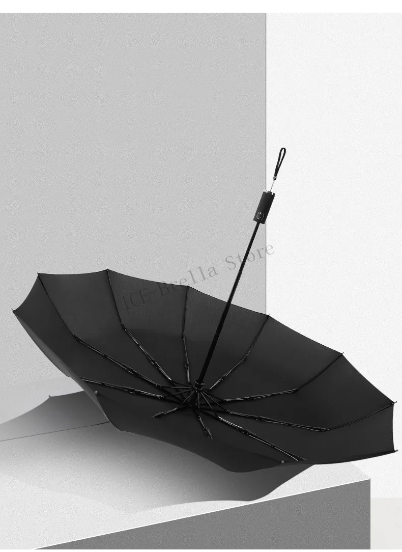 Ветрозащитный Автоматический бизнес 10K Parapluie большой роскошный автоматический зонт для мужчин большой складной зонт 105 см дорожные Зонты Paraguas