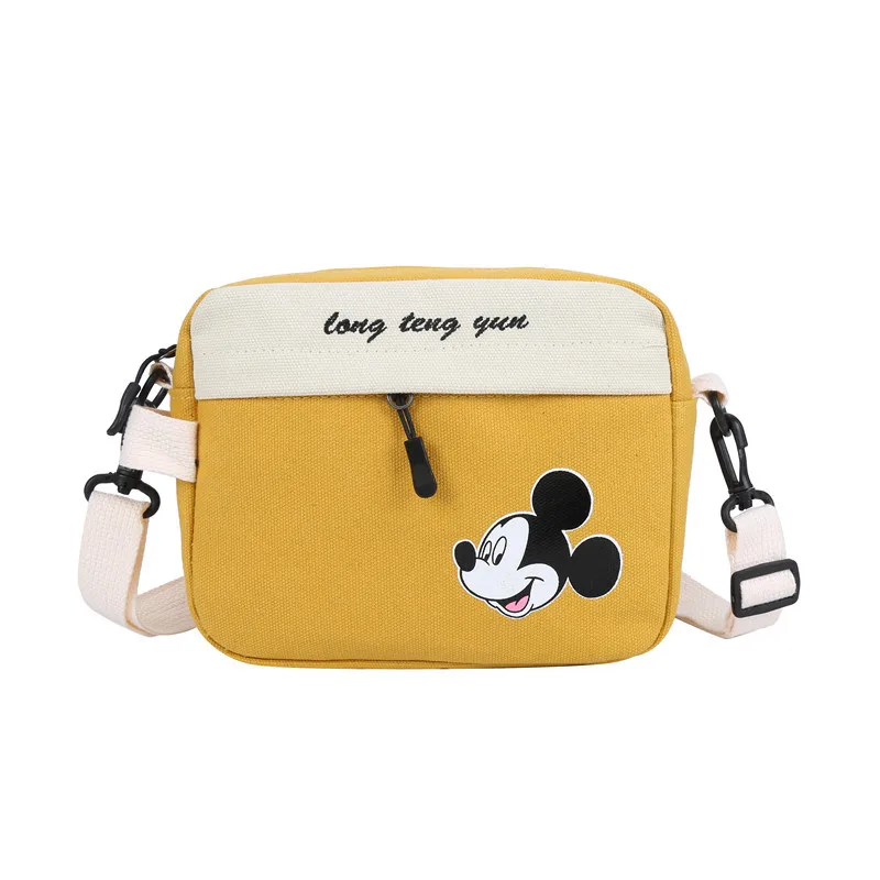 

Women's shoulder bag cartoon lady messenger bag Disney Mickey mouse casual large capacity female small bag mobile phone purse