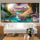Полноразмерная алмазная живопись, пещера, природный пейзаж, алмазная вышивка 5D, квадратная, круглая, мозаика, алмазная вышивка, большой размер RS2040
