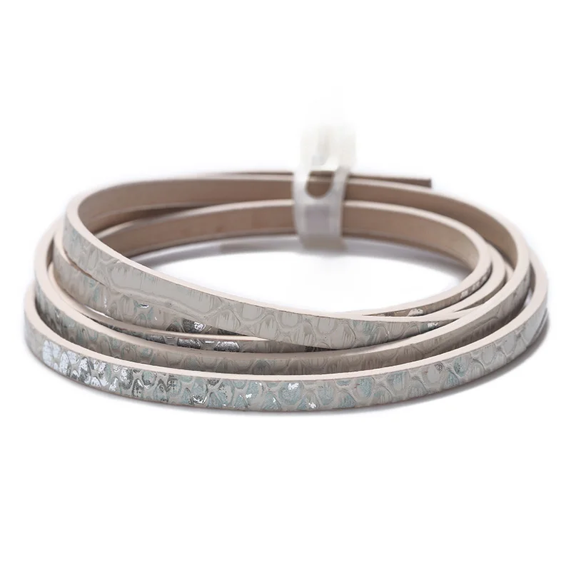 ZG 5 мм шнурок из искусственной кожи для изготовления ювелирных изделий материалы