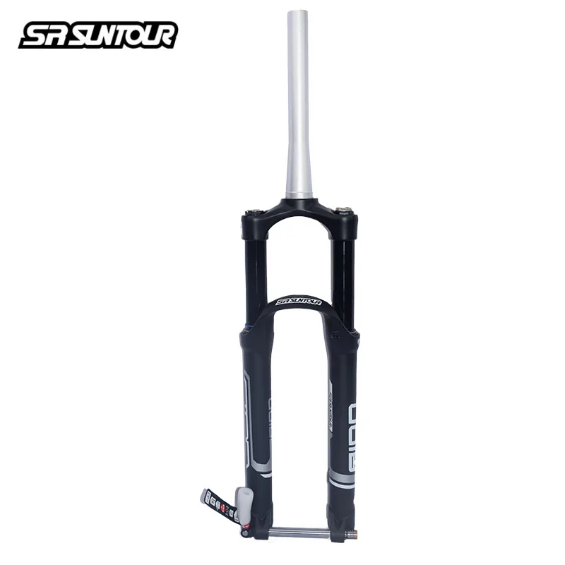 SR SUNTOUR bicycle fork AION spinal tube 27.5 inch MTB stroke 130mm suspension type air damping shock absorber front |