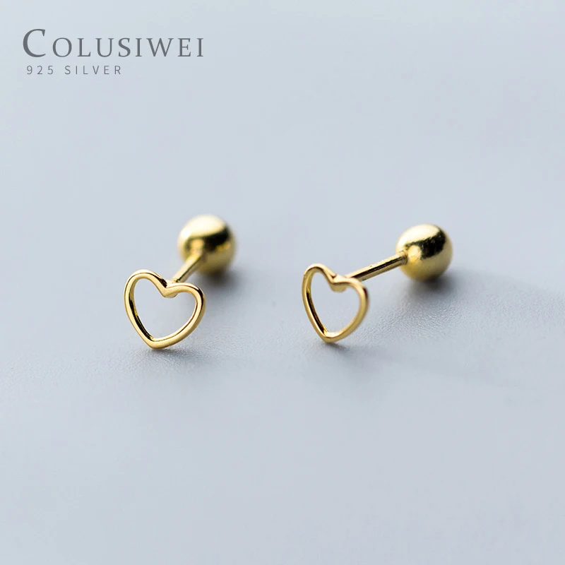 Colusiwei 2019 модные серьги Настоящее серебро 925 проба классический кулон в форме