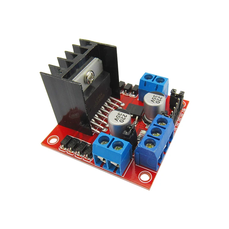 L298N Модуль привода двигателя DC шаговый двигатель умный автомобиль части робота |