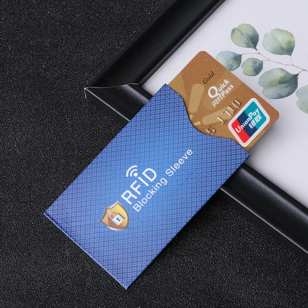 5 шт./компл. популярный унисекс Противоугонный RFID с протекторами для банковских карт блокирующий держатель карты кожаный чехол чехлы Защитный чехол для банковских карт
