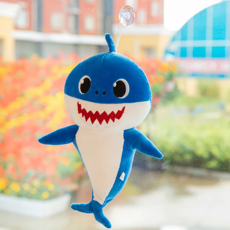 Baby Singing Plush Sharked Enjoyfeel Soft Music Sound Doll Cartoon Stuffed Kawaii Toys English Song Boy Girls | Дом и сад