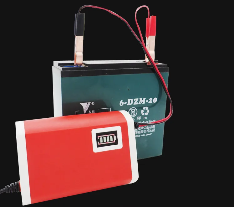 Автомобильное зарядное устройство 12 В 2A 6A скутер свинцово-кислотная батарея