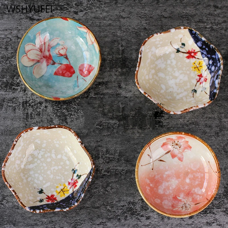 4 шт. японское керамическое дюймовое блюдо соевый соус уксус посуда горчичного