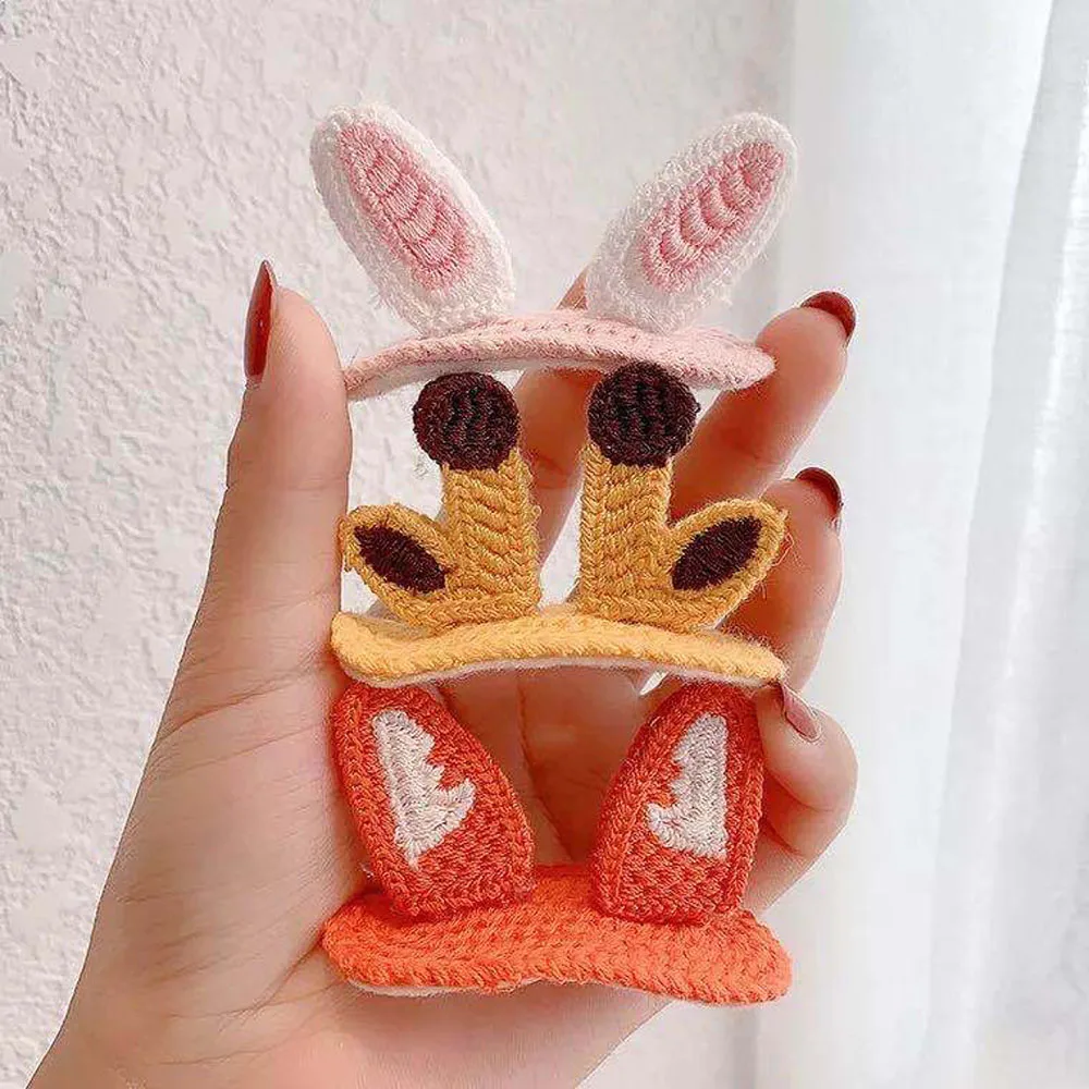 1 комплект заколки для девочек милые Мультяшные животные фрукты цветные волос