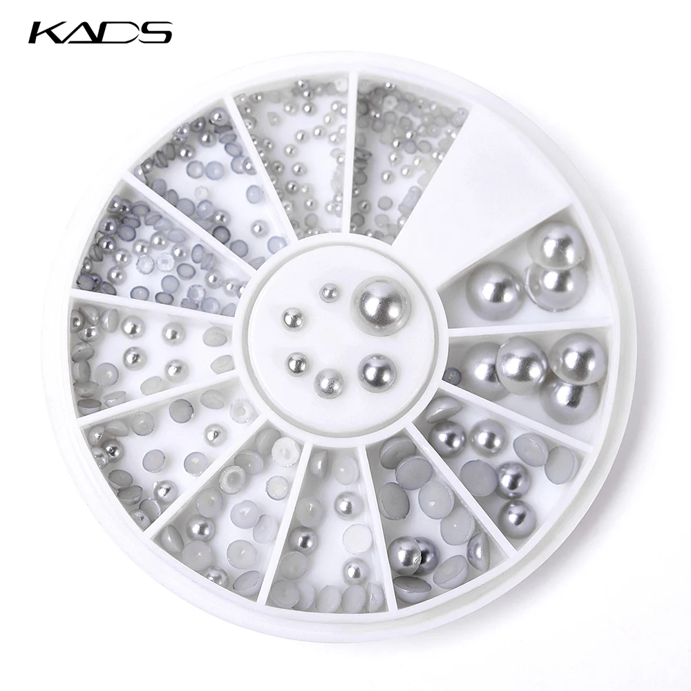 KADS Дизайн Моды Блеск Алмазный 3д Искусство Ногтей Стразы Украшения Для Накладных