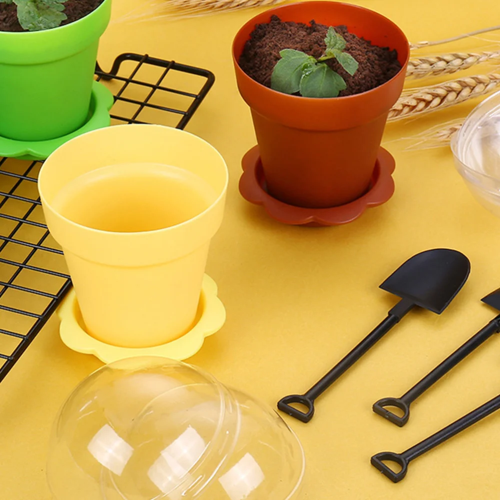 

50 Sets Cupcake Plant Nursery Pots Indoor Outdoor Plant Succulent Display Cup