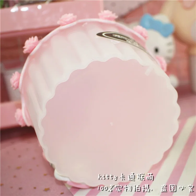 Милый мультфильм розовый Девушка hello kitty cat рулон бумажной трубки папиросный ящик