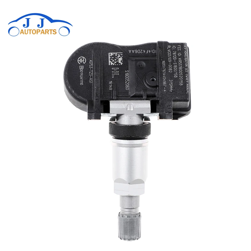 Система контроля давления в шинах 42753-TZ3-A51, 42753TZ3A51 для Honda Acura TLX ILX RDX MDX TPMS, 315 МГц, 42753-TX4-A512-M1