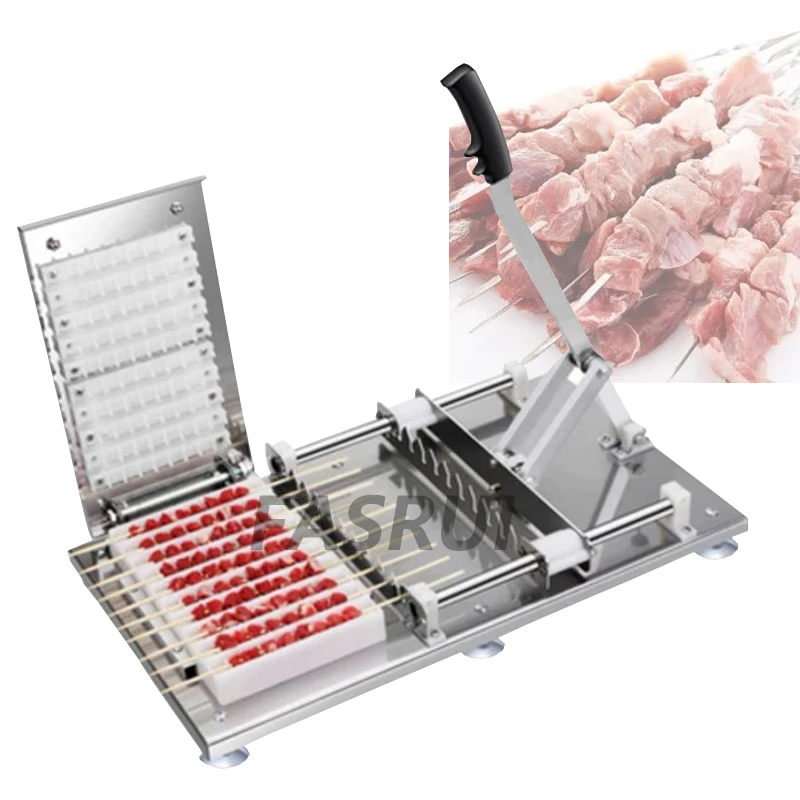 

Manual Stringing Machine Commercial Small Stringer Kebab Machine Wear Mutton/meaticken String Machine BBQ Skewer Maker