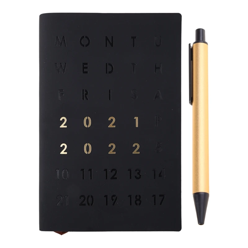 

Органайзер-планировщик 2021, Ручка гелевая для блокнота A5 журнал распорядок дня