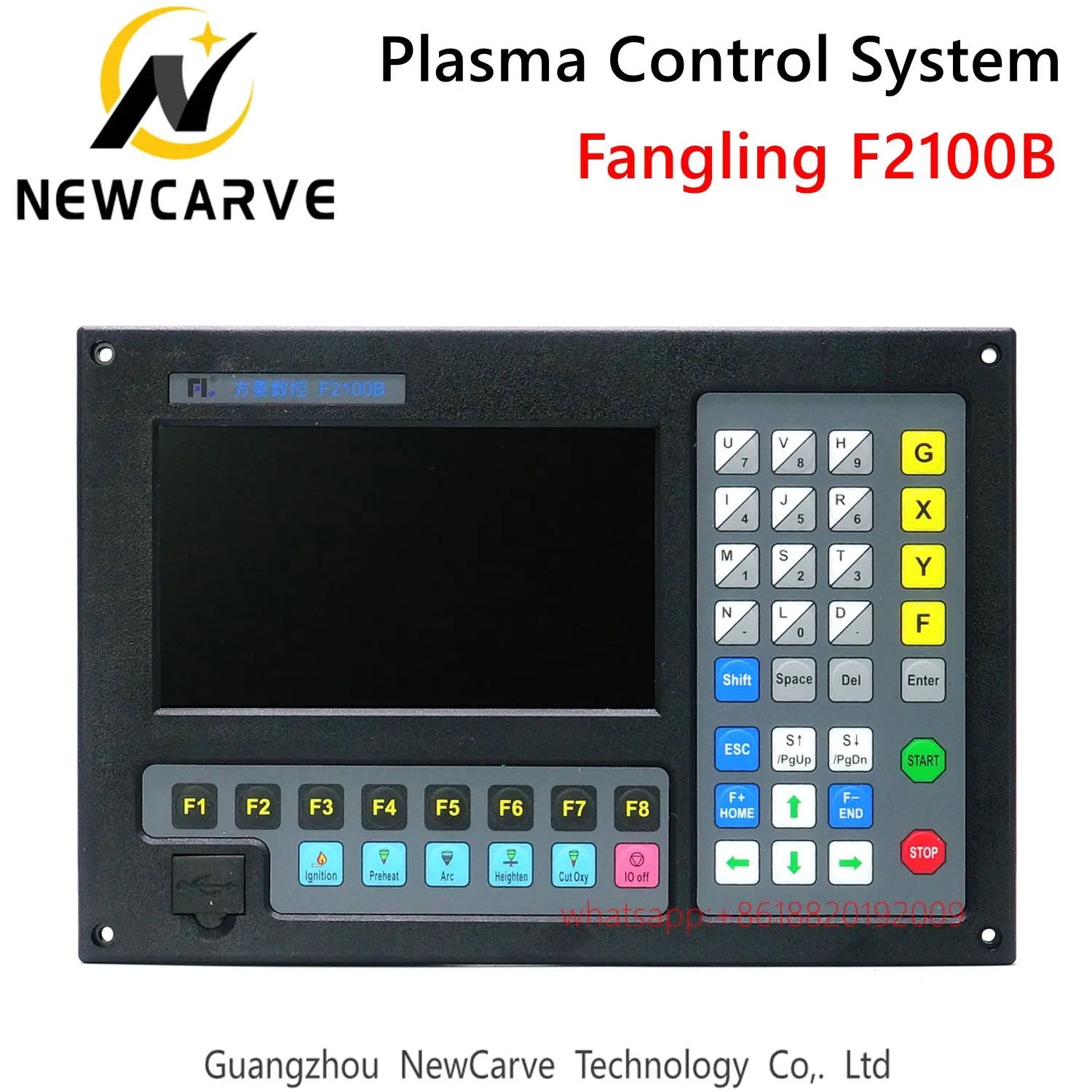 Controlador de Plasma Fangling F2100B, sistema CNC, máquina de corte por llama, sistema de Control Digital de Plasma de 2 ejes