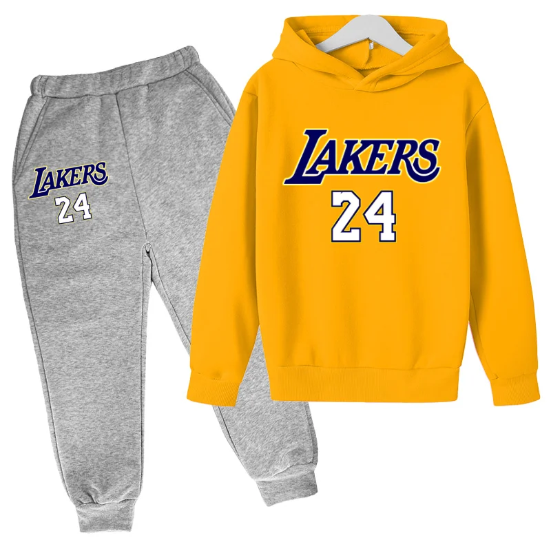 

Basketbal Autumn Clothes Children Boys Girls Sport Letters Hoodies Pants 2Pcs/Sets Toddler Active Clothing Infant Kids Tracksuit