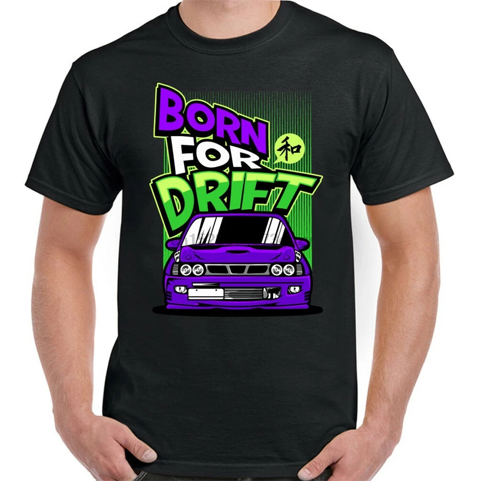 Мужская забавная футболка Born For Drift Jdm Car Ae86 хит продаж топы для любителей гонки
