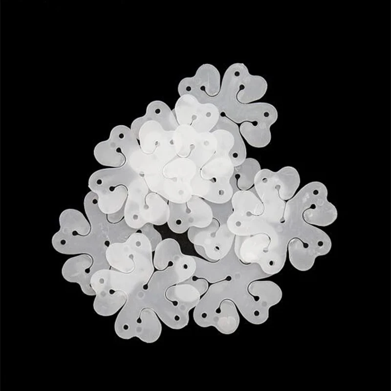 10 шт. цветок шары зажим Балон глобус Flor украшения аксессуары сливовый практичные