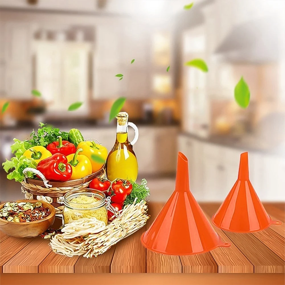 4 шт. Пластик автомобиля с коротким стеблем для мазута бензин Хоппер Воронка