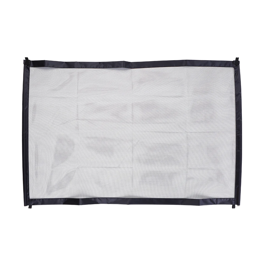180cm Set Pet Dog Fence Magic Gate for Dog Portable Net Gate Dogs Net Barrier Fence Safety Guard for Pets for Home Travel Black