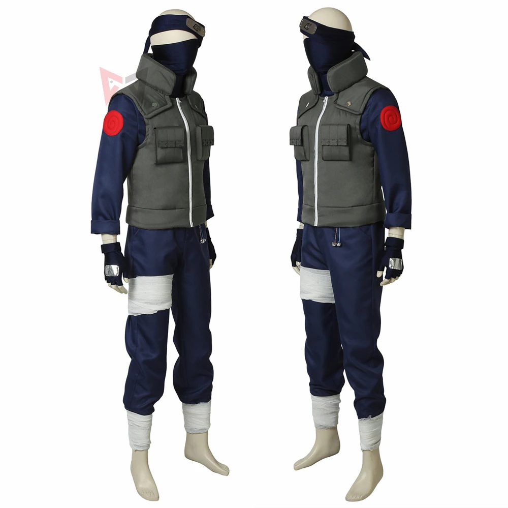 Униформа для косплея аниме шиноби Хатаке Какаши харуро Сакура жилет ниндзя