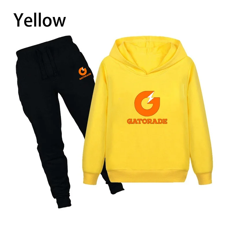

Bikinis Secret Kids Sports Clothes Cute Printed Hoodies Set Sweatshirt Two-piece Suits Tracksuit Suitable for Boys and Girls